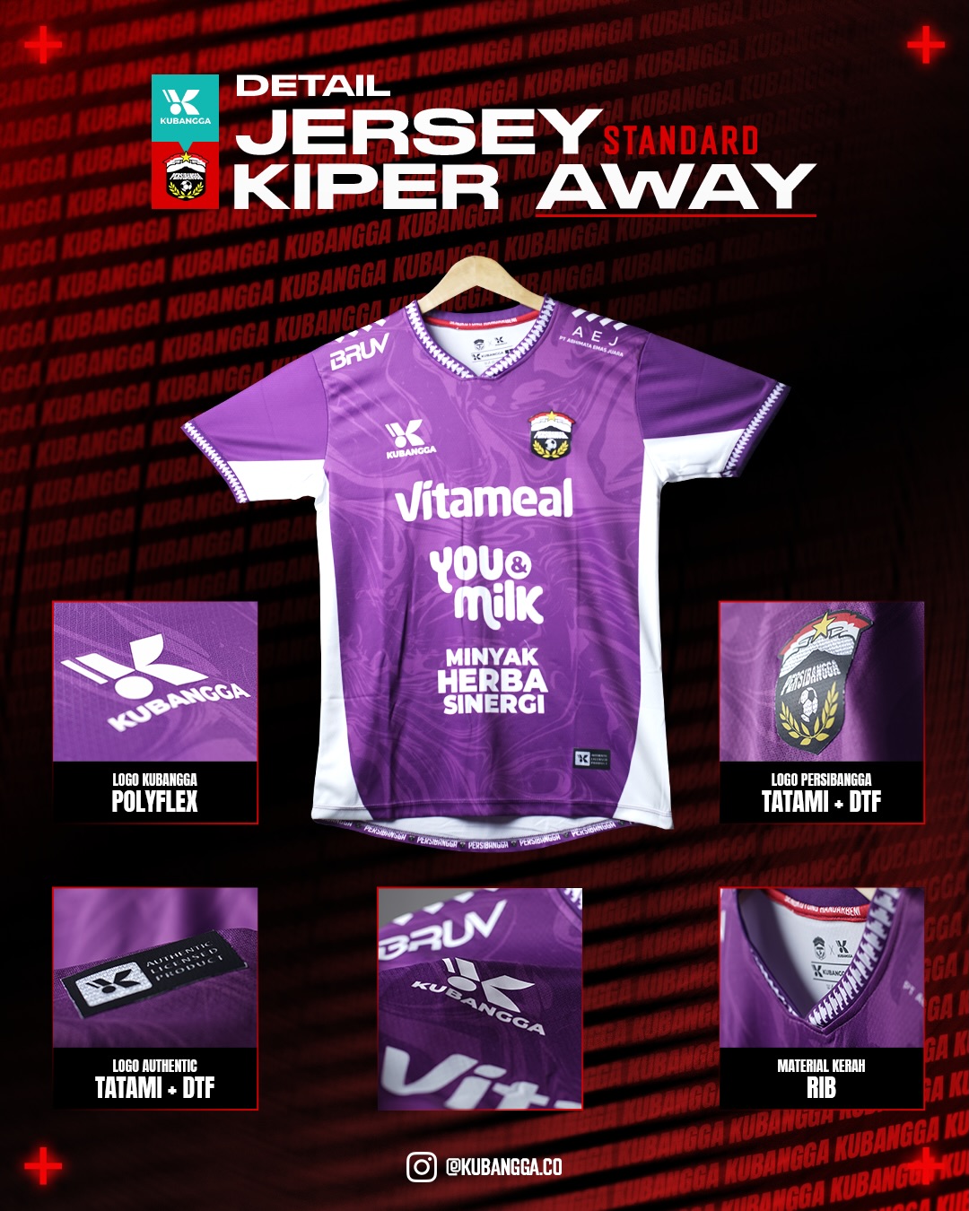 EVERITHING YOU NEED TO KNOW BEFORE ADOPTING THEM!Ini dia detail-detail jersey Persibangga yang p (3)