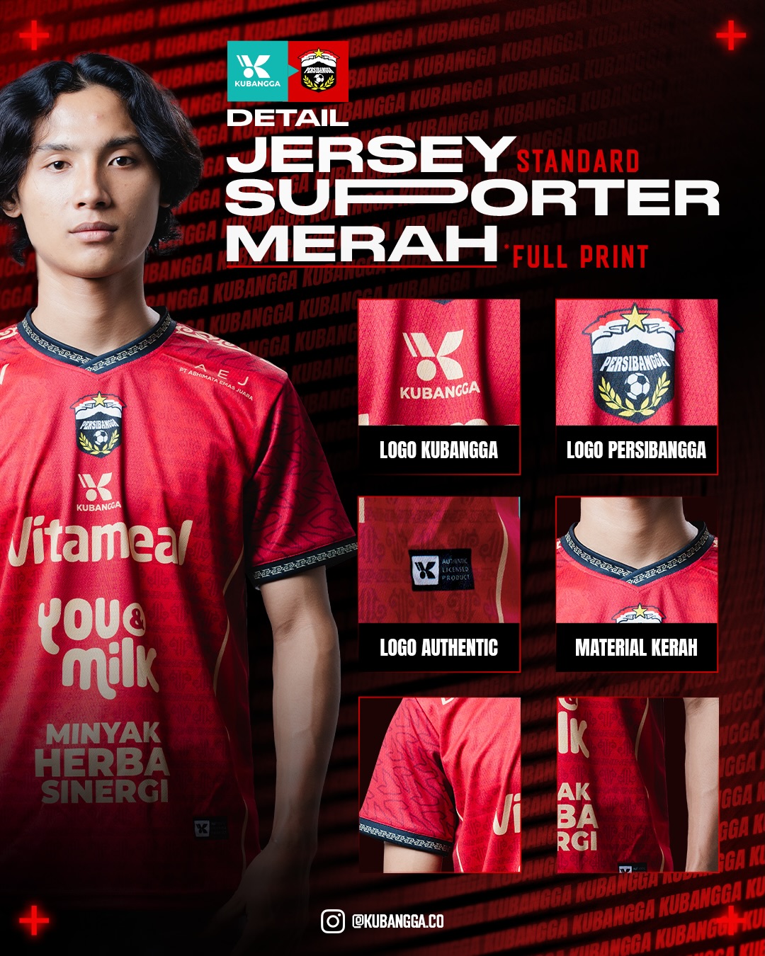 EVERITHING YOU NEED TO KNOW BEFORE ADOPTING THEM!Ini dia detail-detail jersey Persibangga yang p